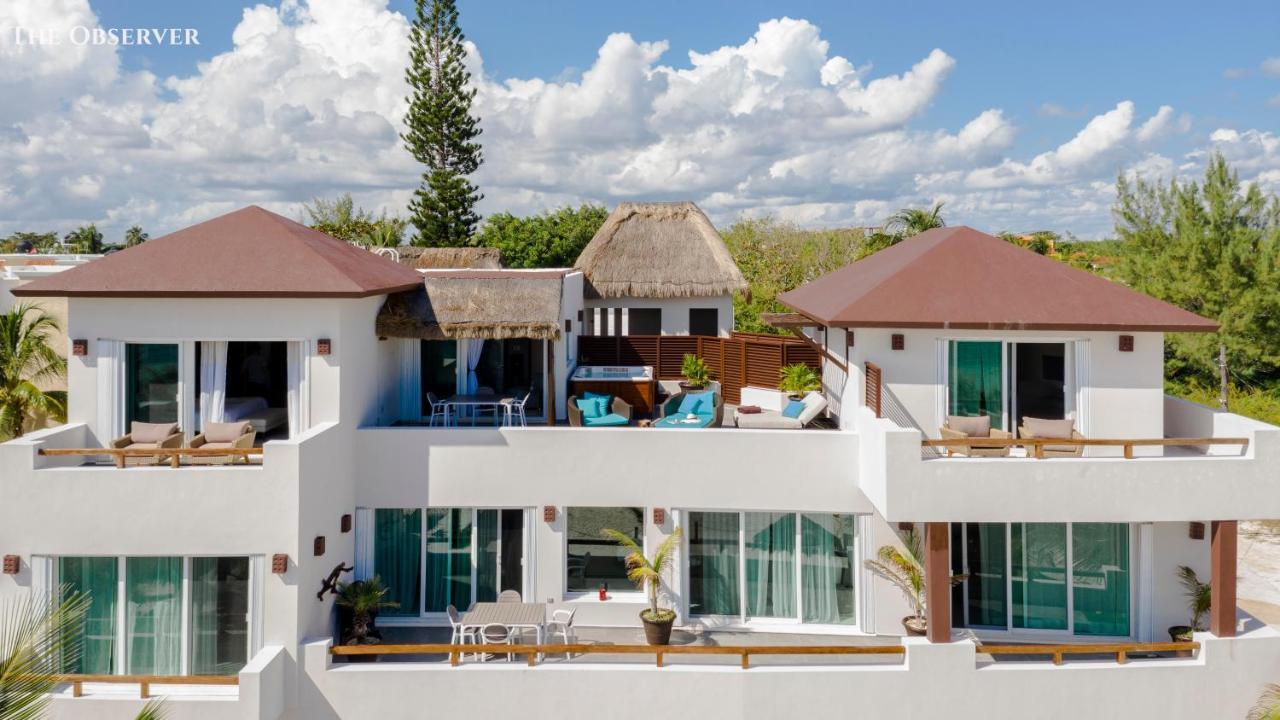 Casa Brisa Y Mar Villa Puerto Morelos Exteriör bild