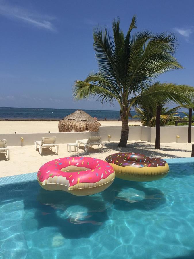 Casa Brisa Y Mar Villa Puerto Morelos Exteriör bild