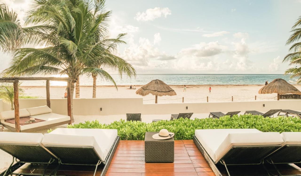 Casa Brisa Y Mar Villa Puerto Morelos Exteriör bild