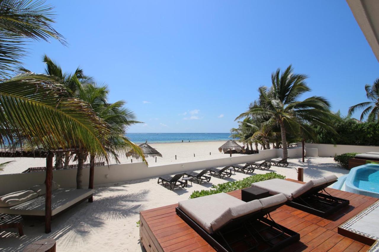 Casa Brisa Y Mar Villa Puerto Morelos Exteriör bild