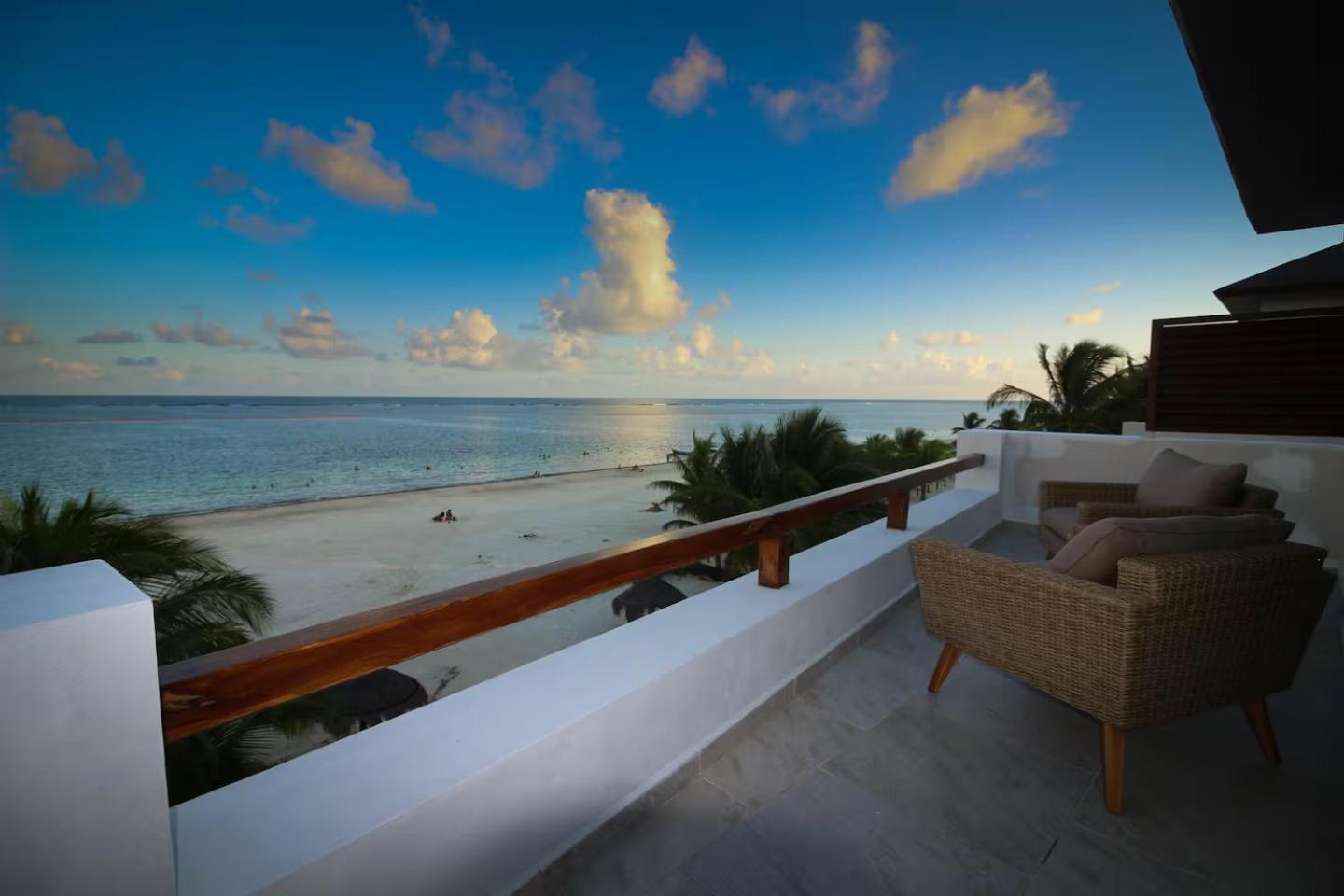 Casa Brisa Y Mar Villa Puerto Morelos Exteriör bild